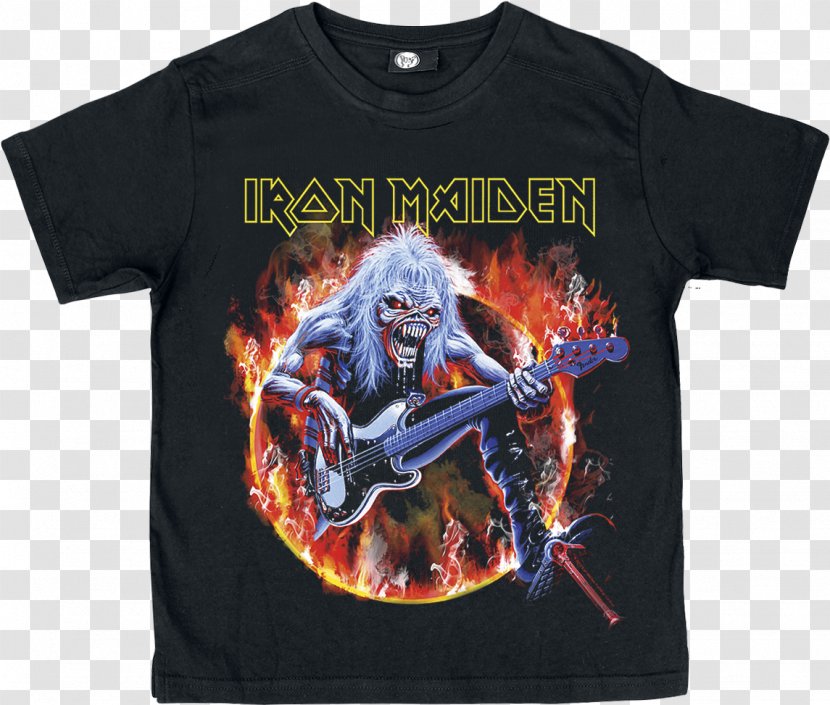 Iron Maiden: Legacy Of The Beast T-shirt Eddie Final Frontier - Maiden Transparent PNG