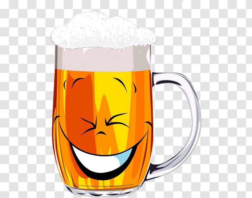 Beer Smiley Emoticon Emoji - Laughter - Creative Transparent PNG