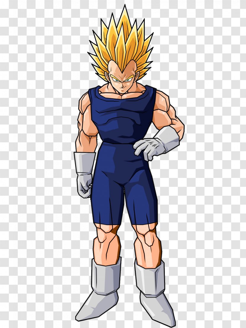 Vegeta Goku Majin Buu Gohan Piccolo - Cartoon - Dragon Ball Transparent PNG