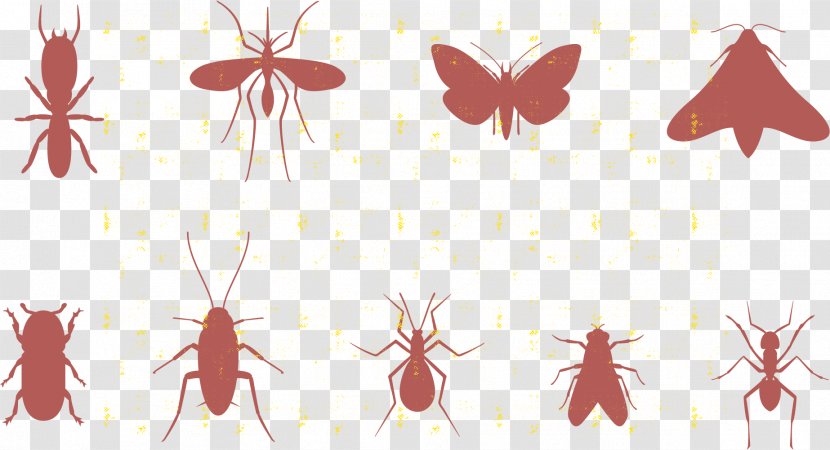 Insect Mosquito Pest Monochrome Transparent PNG