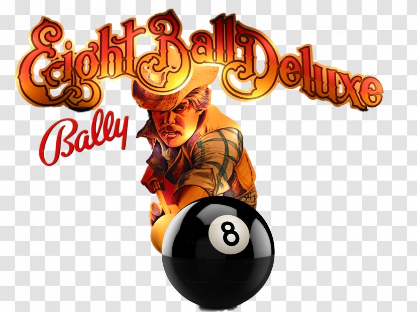 Pinball Eight Ball Deluxe Computer File Hello PDF - Sports Equipment - Insignia Transparent PNG