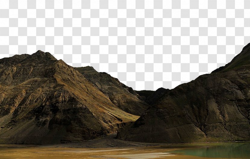 Tibet Landscape Wallpaper - Escarpment - Snow Plan Transparent PNG