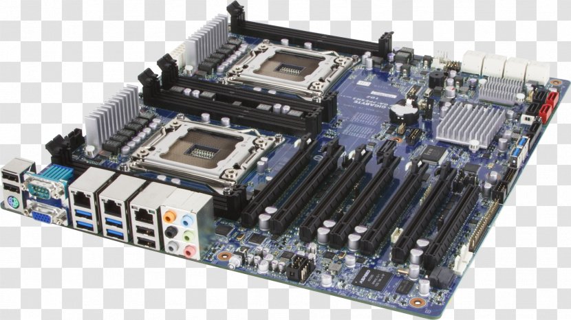 Intel Motherboard Xeon Gigabyte Technology Computer Servers - Electronic Device Transparent PNG