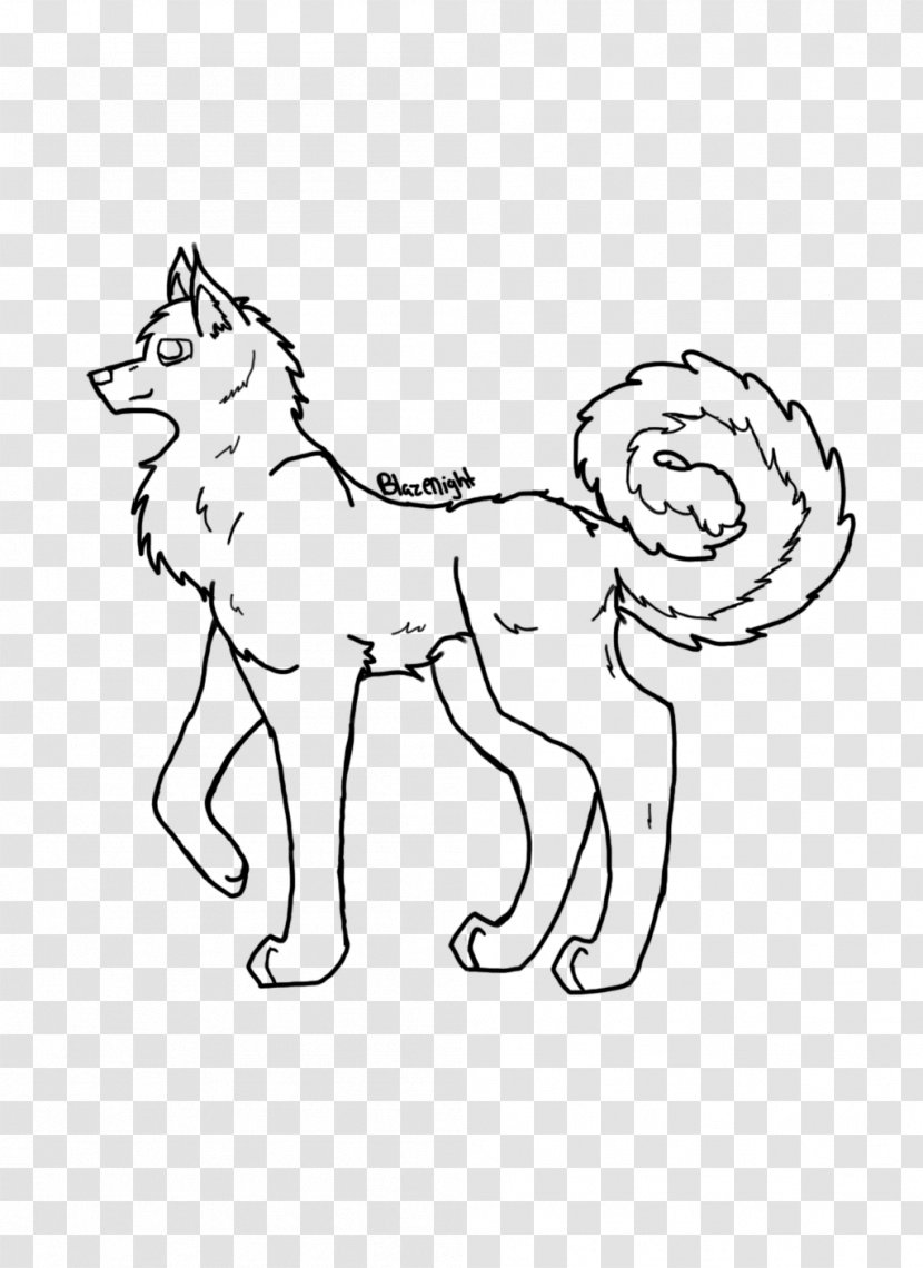 Line Art Drawing Canidae /m/02csf - Husky Silhouette Transparent PNG
