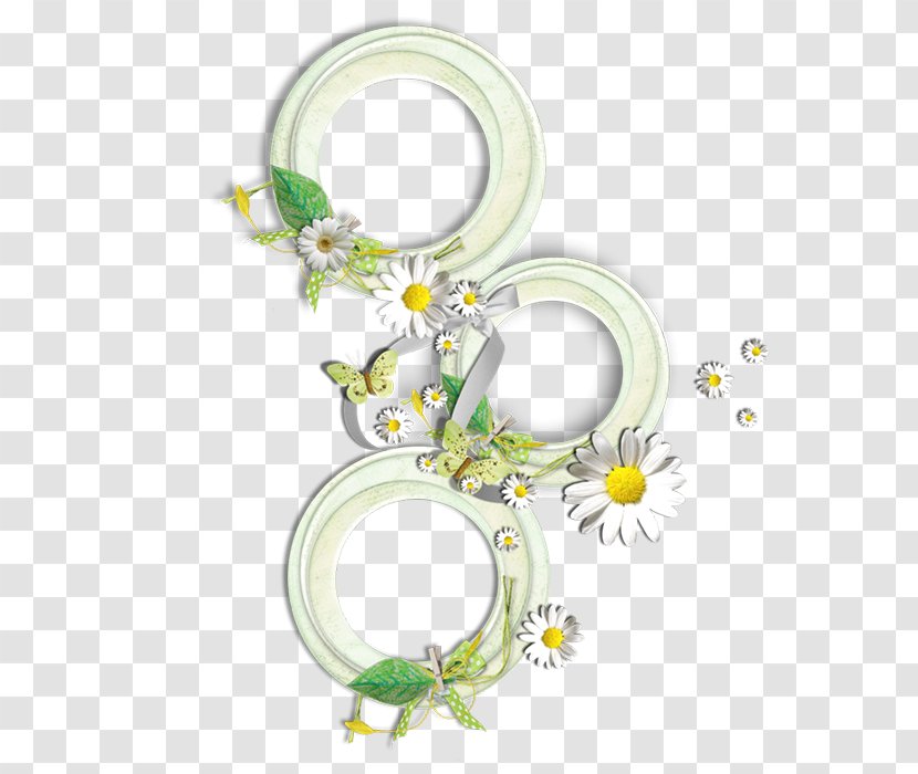 Oval Material Body Jewelry - White - Preview Transparent PNG