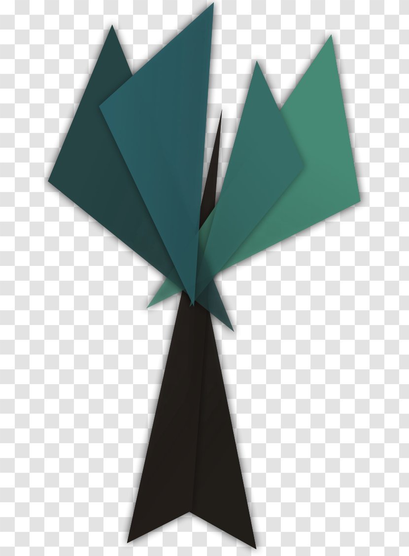 Triangle Green Transparent PNG