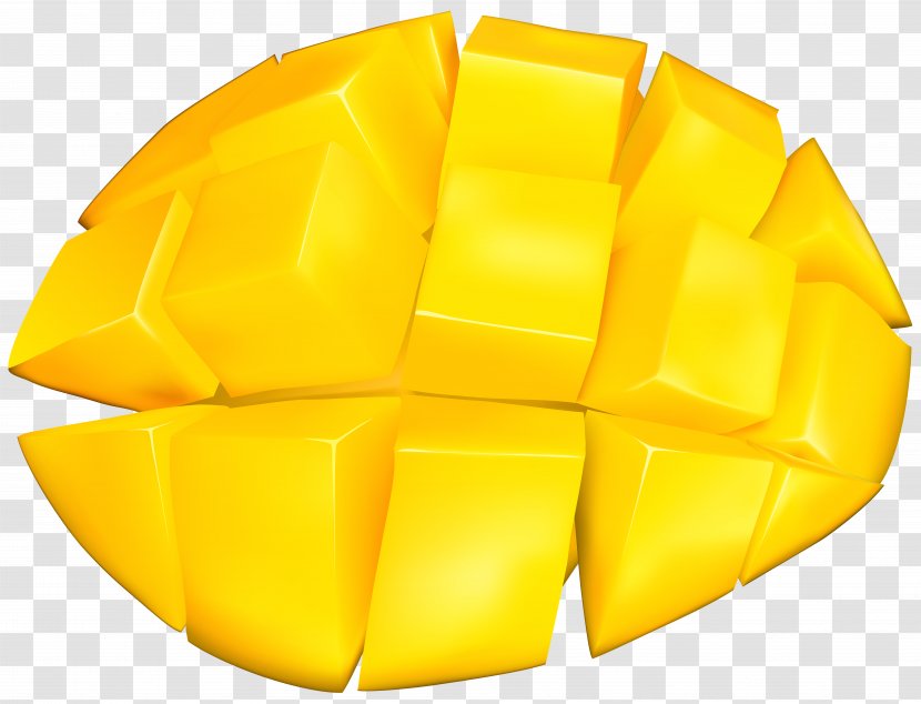Yellow Product Angle Fruit - Photography - Sliced Mango Clip Art Image Transparent PNG