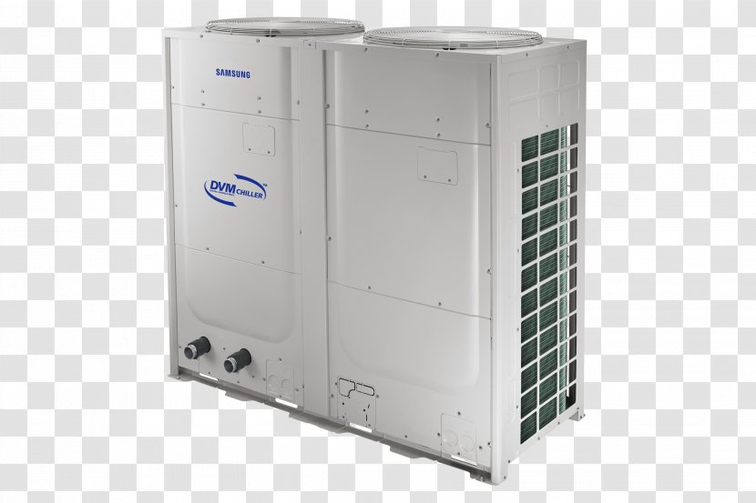 Chiller Air Conditioning Variable Refrigerant Flow HVAC Daikin Applied Americas - Hvac - Aircooled Engine Transparent PNG