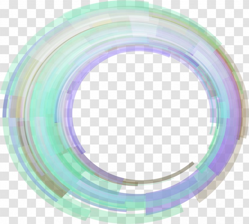 Hand Painted Colorful Circle - Violet - Oval Transparent PNG