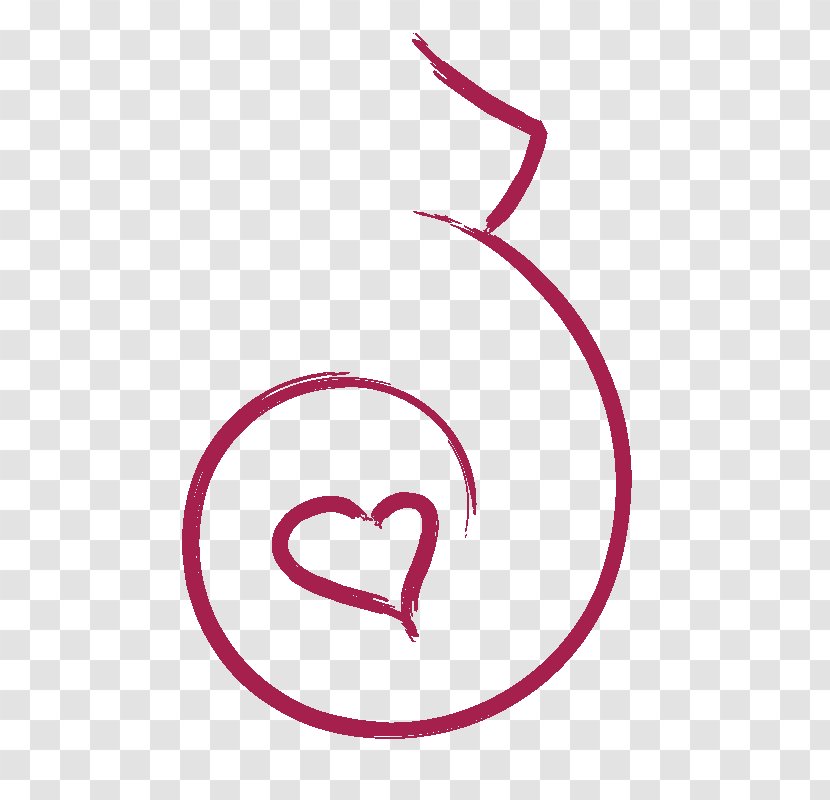 Childbirth Doula Water Birth Body Jewellery Clip Art - Heart - Prenatal Education Transparent PNG