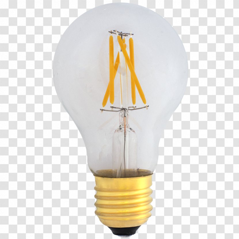 Incandescent Light Bulb LED Filament Electrical Lamp - Mains Electricity Transparent PNG