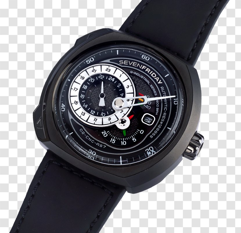 Automatic Watch SevenFriday Strap Clock Transparent PNG