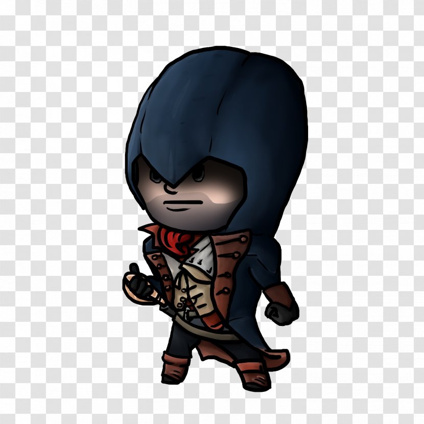 Figurine Cartoon Character Fiction - Assassins Creed Unity Transparent PNG