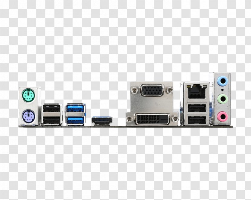 LGA 1150 ATX Motherboard CPU Socket MSI H97 PC Mate - Land Grid Array - 1155 Transparent PNG