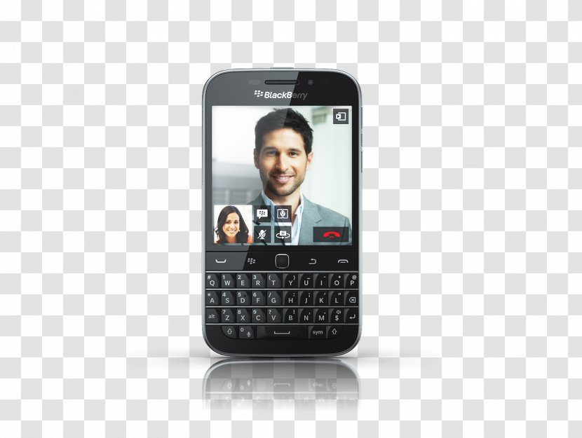 BlackBerry Q10 Leap Classic 16GB Smartphone - Communication - EU White Q20 (3G 850HHz) Black Unlocked ImportSmartphone Transparent PNG
