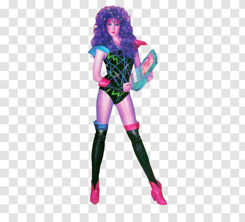 Jem Jerrica Benton Costume T-shirt Television Show - Heart - 80 S Costumes Transparent PNG