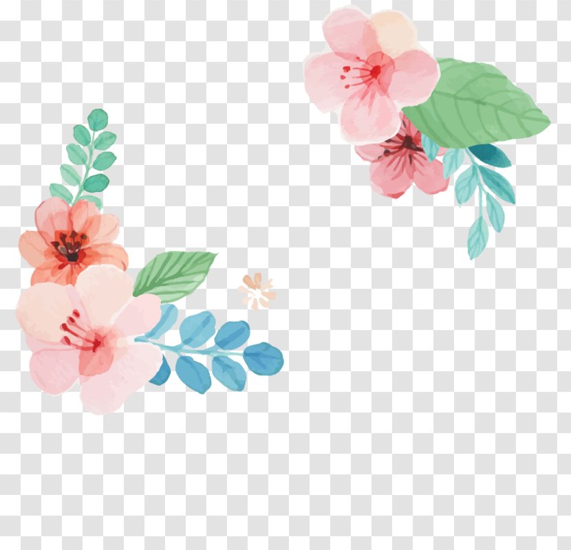 Cherry Blossom Background - Hibiscus - Geranium Malvales Transparent PNG