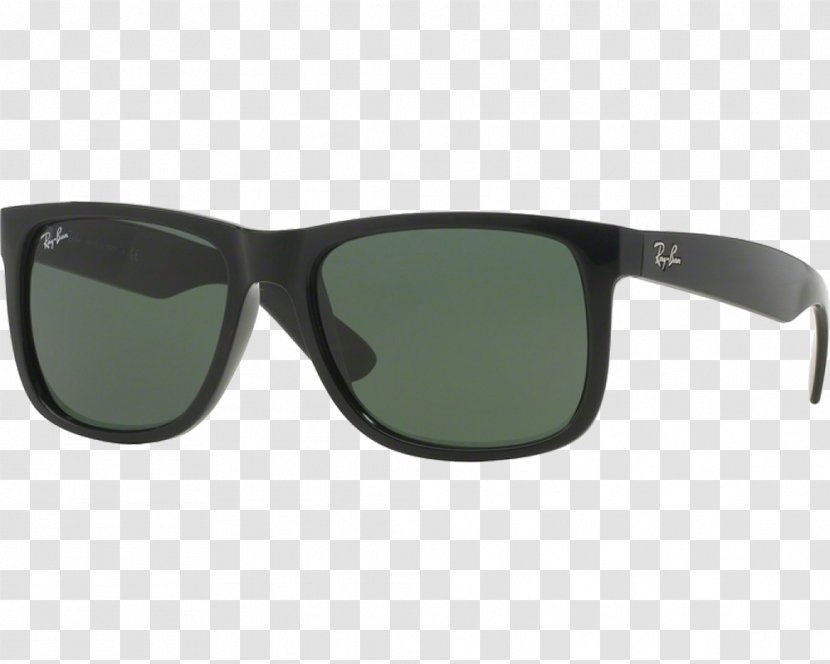Ray-Ban Justin Classic Wayfarer Folding Flash Lenses Sunglasses - Vision Care - Ray Ban Transparent PNG