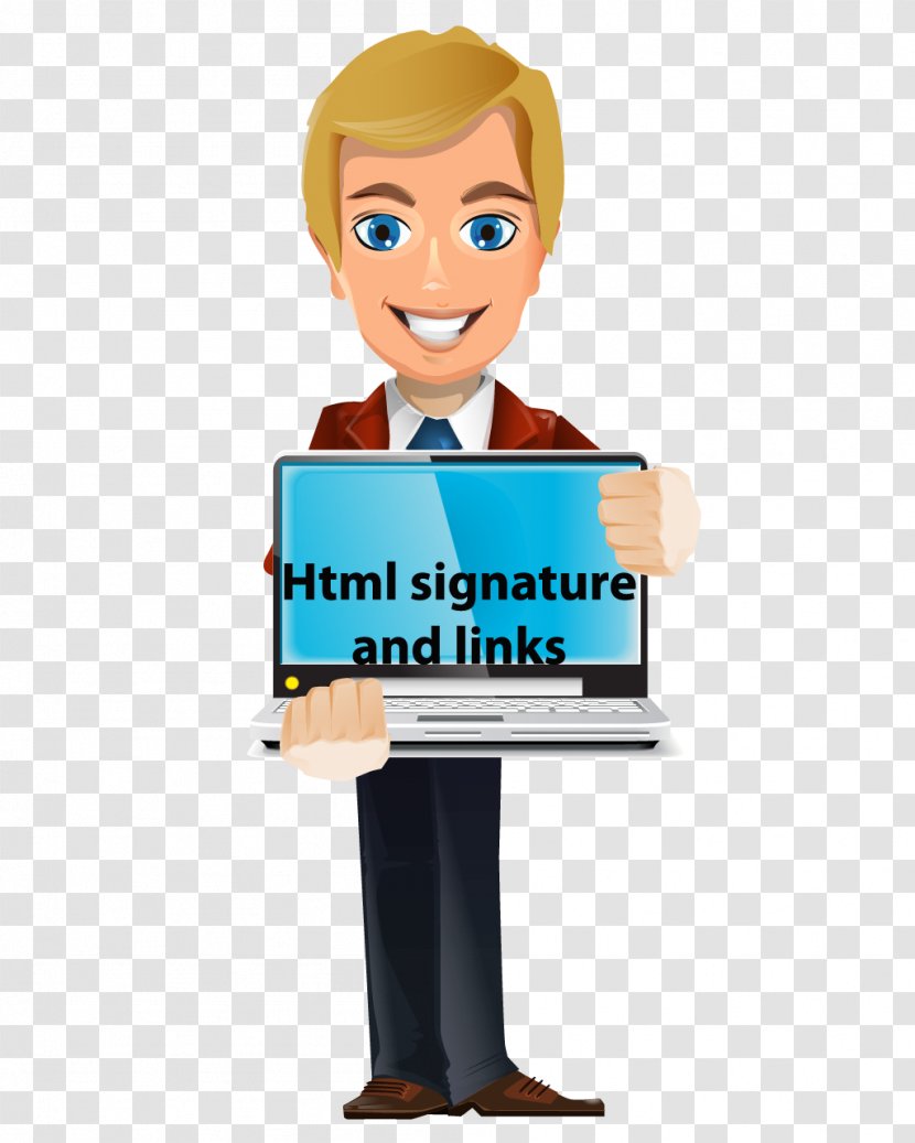 Signature Block HTML Blog Clip Art - Business - Create Html Transparent PNG