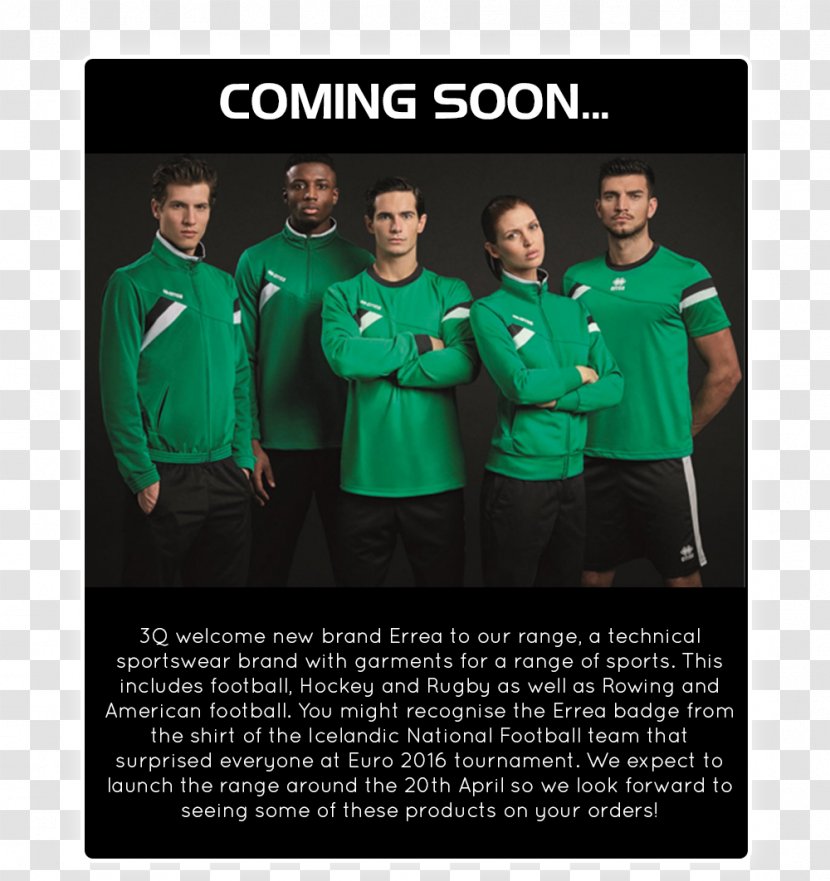 T-shirt Team Sport Sleeve Outerwear - Green Transparent PNG