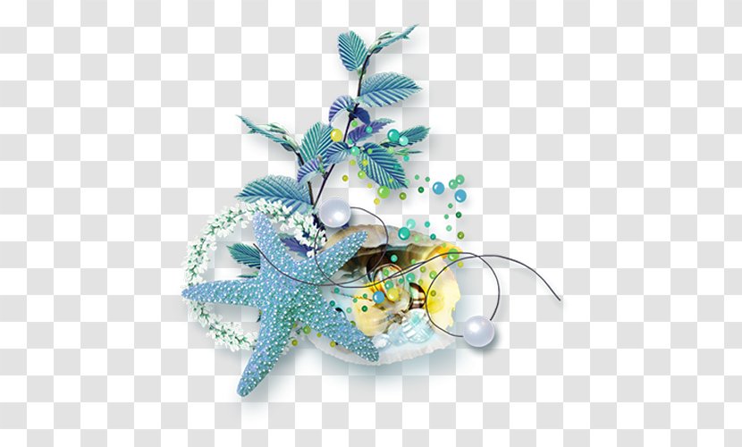 Sea Clip Art - Turquoise - Starfish Transparent PNG