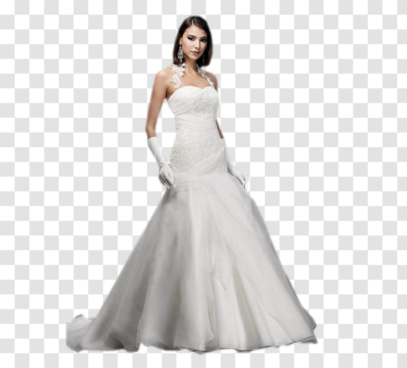 Wedding Dress Bride - Silhouette Transparent PNG