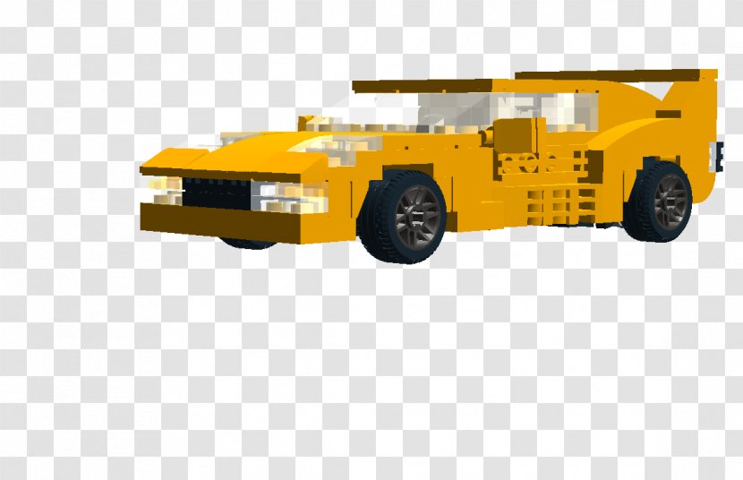 Car Motor Vehicle Automotive Design LEGO - Yellow Transparent PNG
