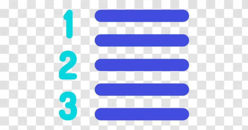 Brand Logo Line Number - Blue Transparent PNG