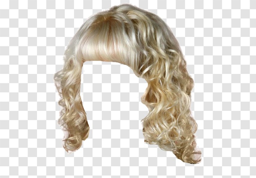 Wig Long Hair Hairstyle - Brown Transparent PNG