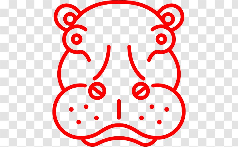 Hippopotamus Clip Art - Smiley - Facial Expression Transparent PNG