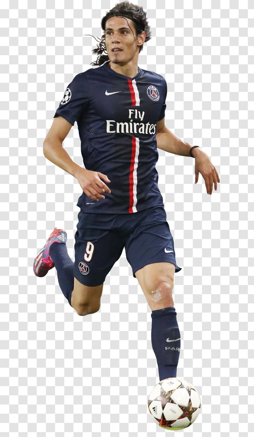 Edinson Cavani Paris Saint-Germain F.C. Soccer Player Football Parc Des Princes - Knee Transparent PNG