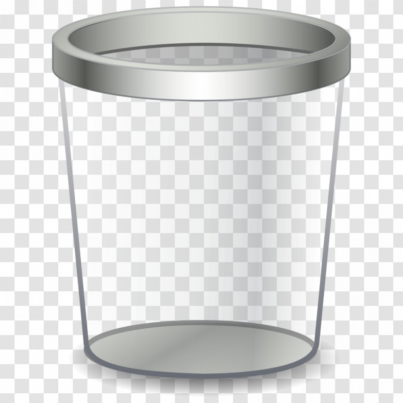 Plastic Lid Cup - Cylinder Transparent PNG
