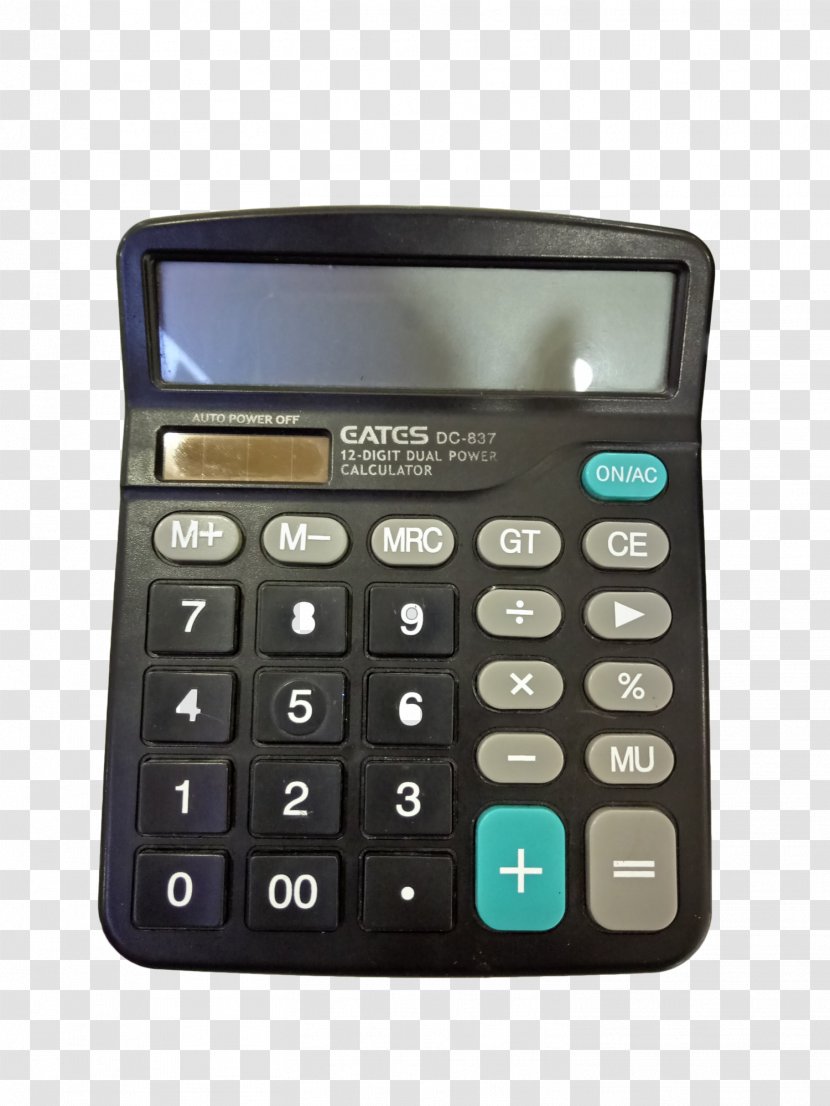 Solar-powered Calculator Scientific Casio Financial Transparent PNG