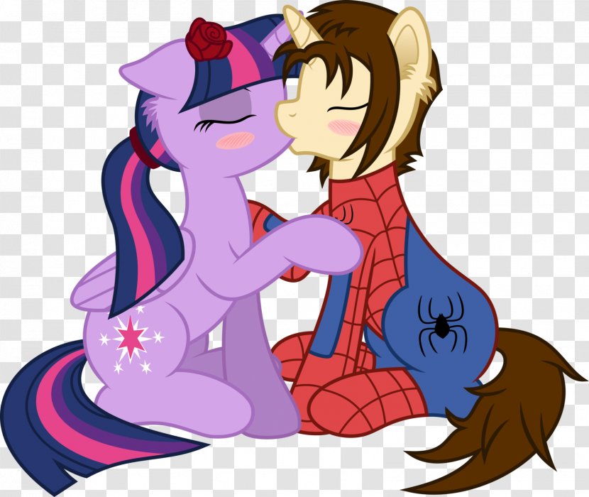 Twilight Sparkle Spider-Man Pony Pinkie Pie DeviantArt - Watercolor - Spider-man Transparent PNG