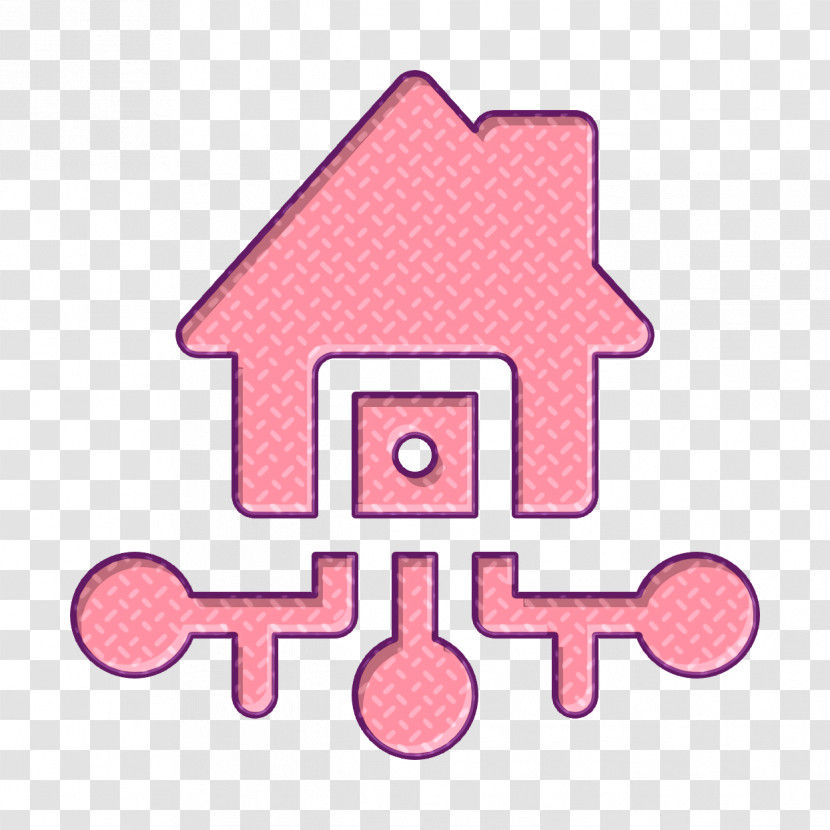 Smart House Icon Artificial Intelligence Icon Chip Icon Transparent PNG