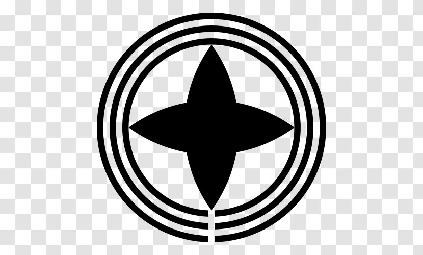 Circle Symbol Symmetry Line Black-and-white - Emblem - Art Transparent PNG