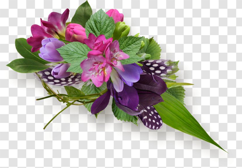 Flower Bouquet Birthday Gift Clip Art - Flowering Plant Transparent PNG