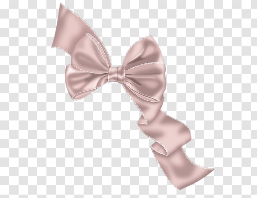 Bow Tie Hair Ribbon Neck Pink M - Necktie Transparent PNG