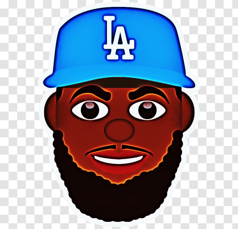 Hair Cartoon - Dodger Stadium - Smile Fictional Character Transparent PNG