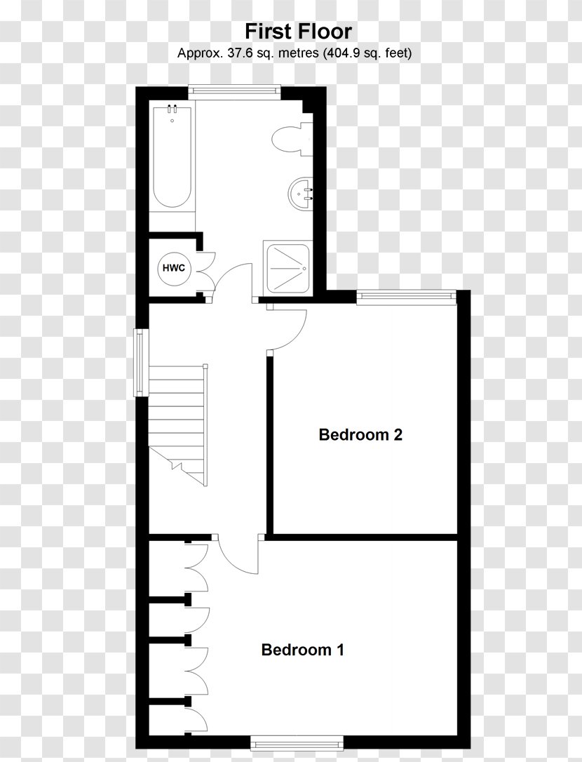 Terraced House Bedroom East Sussex - Diagram Transparent PNG