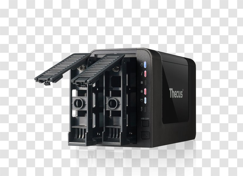 Computer Cases & Housings Network Storage Systems Thecus Servers Data - Component - Host Power Supply Transparent PNG