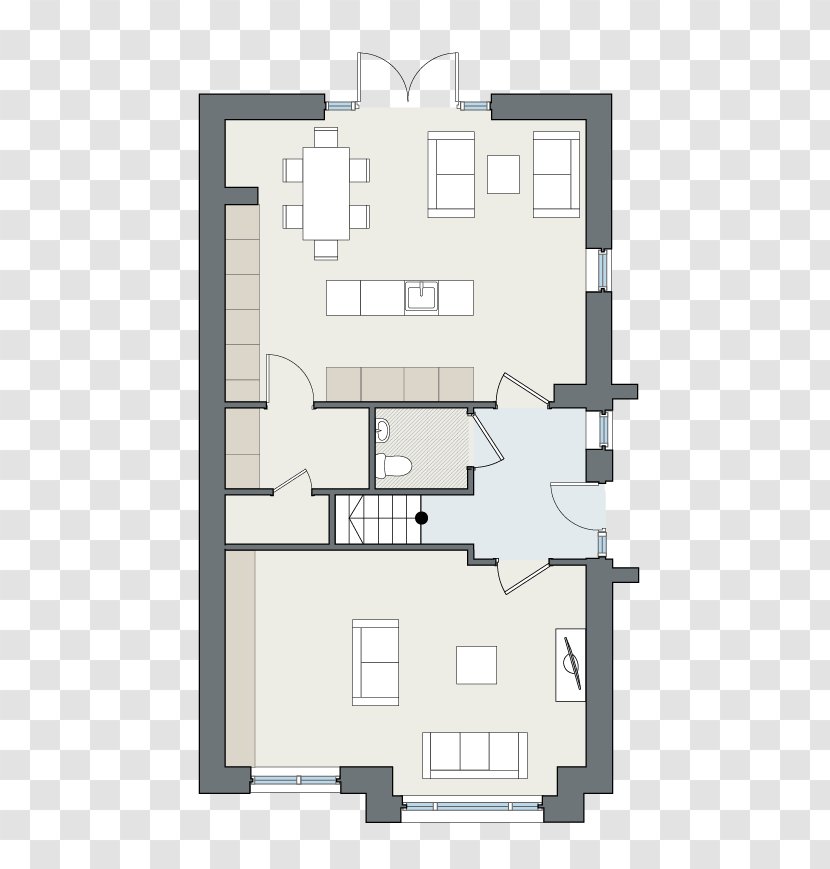 Floor Plan House Apartment Home - Property Transparent PNG