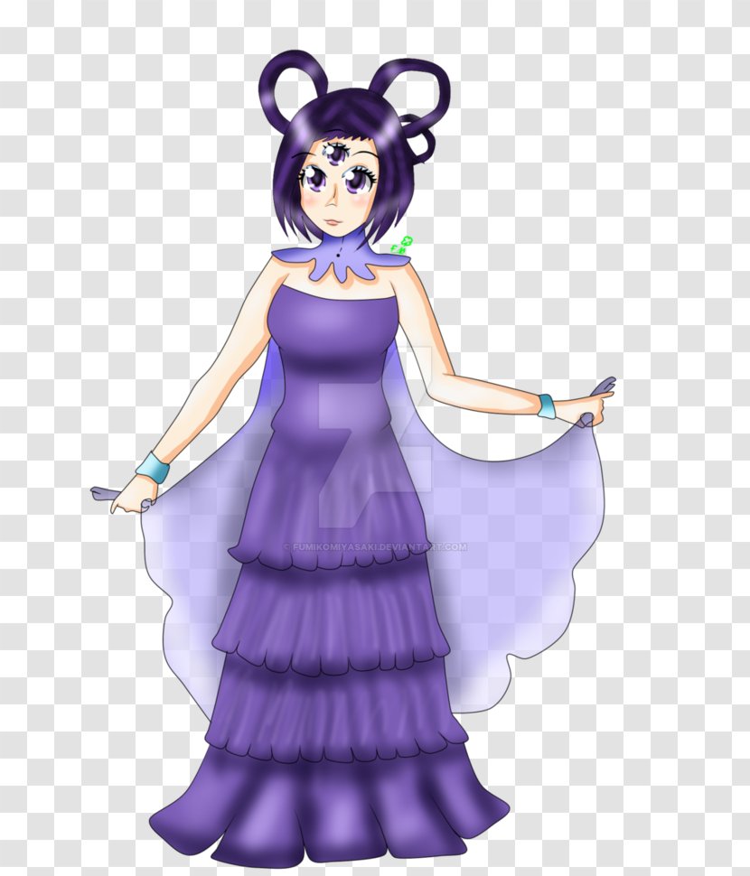 Fairy Clip Art Illustration Costume Design Figurine - Purple - Adoption Transparent PNG