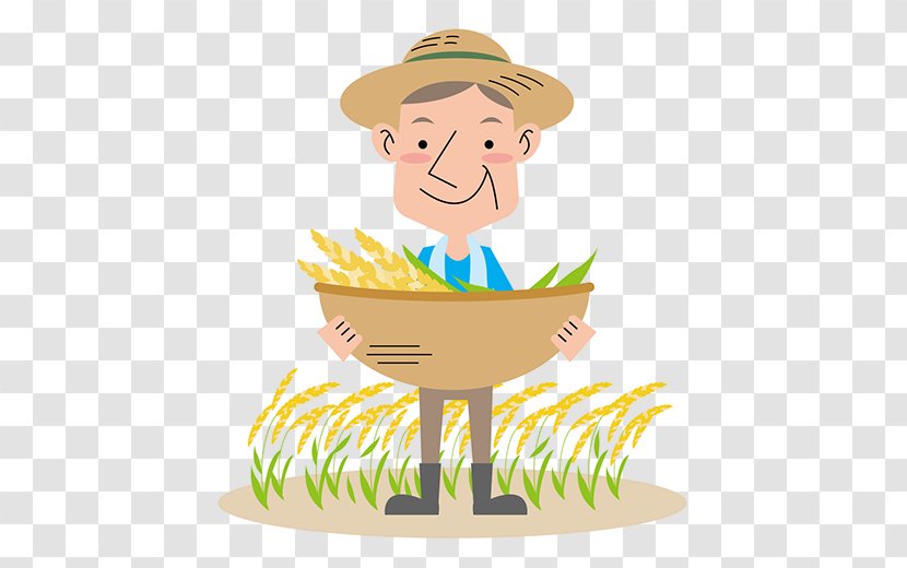 Miyaki Agriculture Farmer Rice Crop - Male Transparent PNG