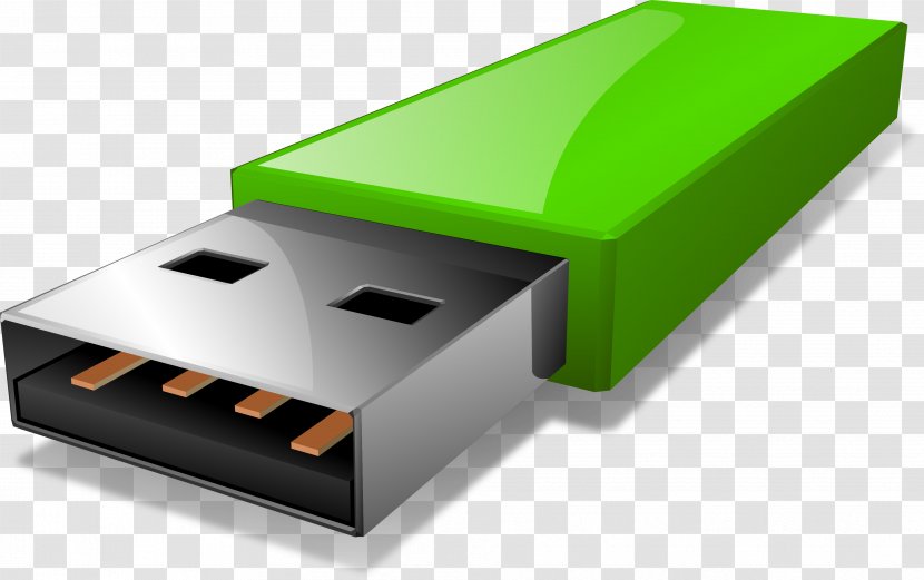 USB Flash Drives Computer Data Storage Hard Clip Art - Component - Chip Transparent PNG