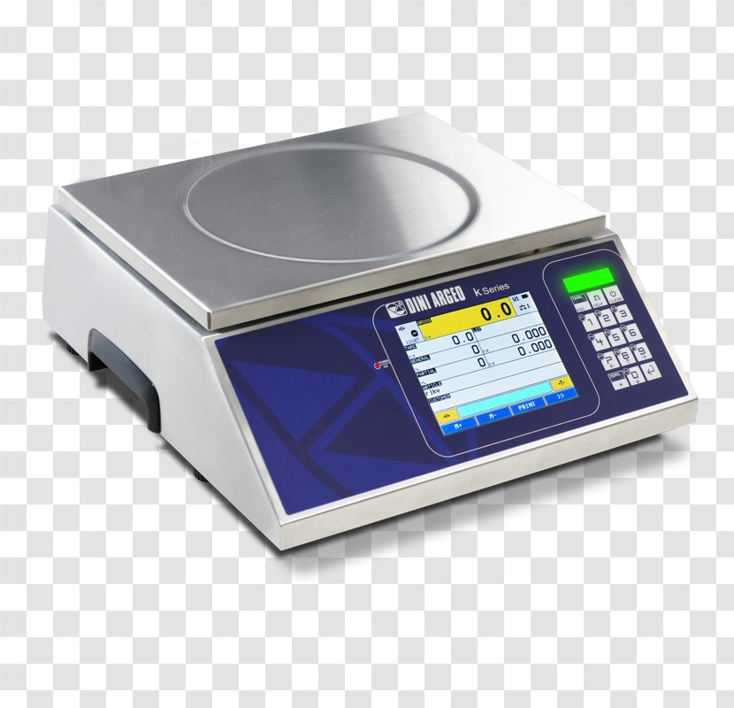Measuring Scales Stainless Steel Touchscreen Computer Keyboard - Information - Digital Scale Transparent PNG