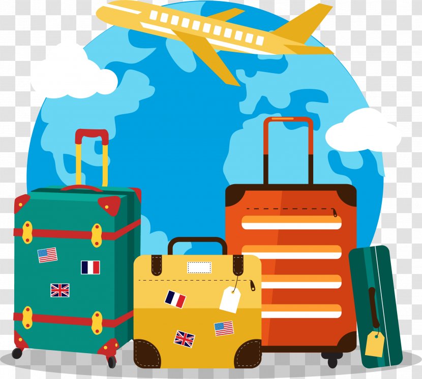 Baggage Hotel Travel - With Luggage Transparent PNG