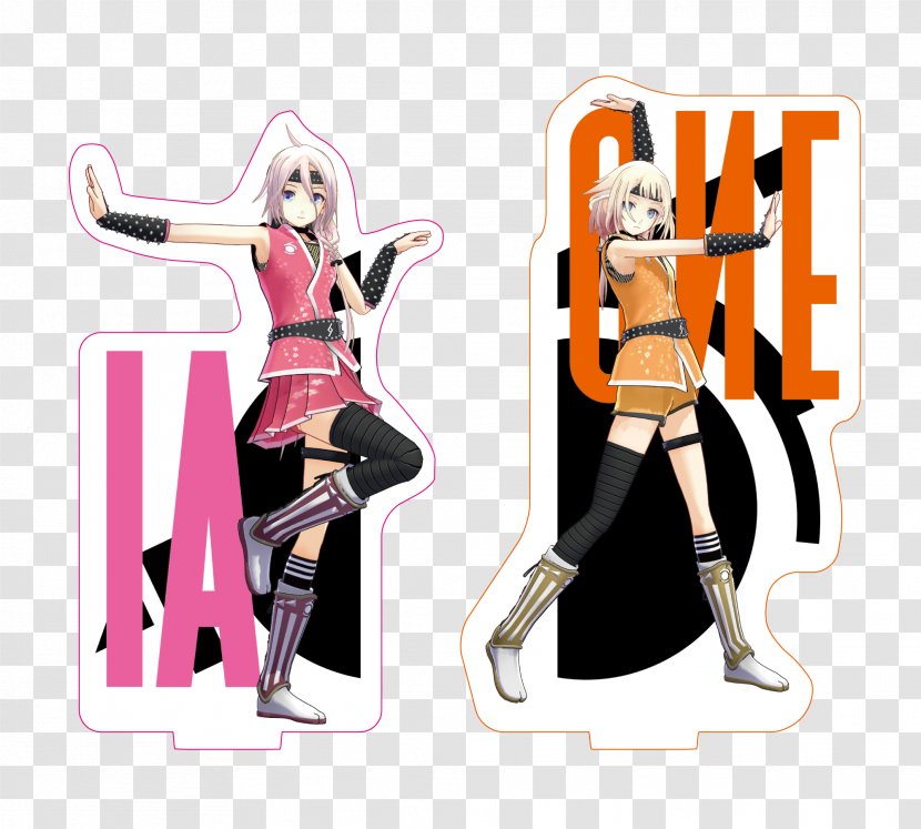 IA/VT Colorful Vocaloid IA & ONE Model Figure - Flower - Hachimaki Transparent PNG