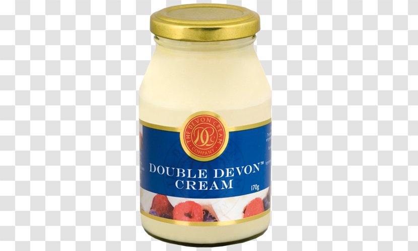 Clotted Cream Devon Scone Milk - Fruit Preserve Transparent PNG