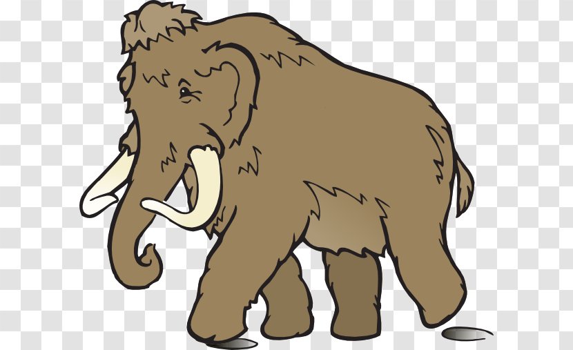 Woolly Mammoth Clip Art - Elephants And Mammoths Transparent PNG